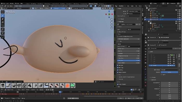 Blender插件ClayPencil