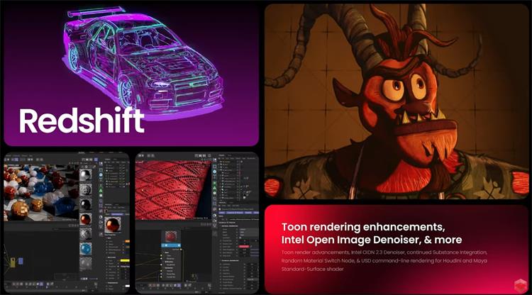 Maxon发布Redshift 2025.2新版，新版功能介绍