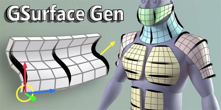 Blender新插件Gsurface Gen轻松创建3D网格表面