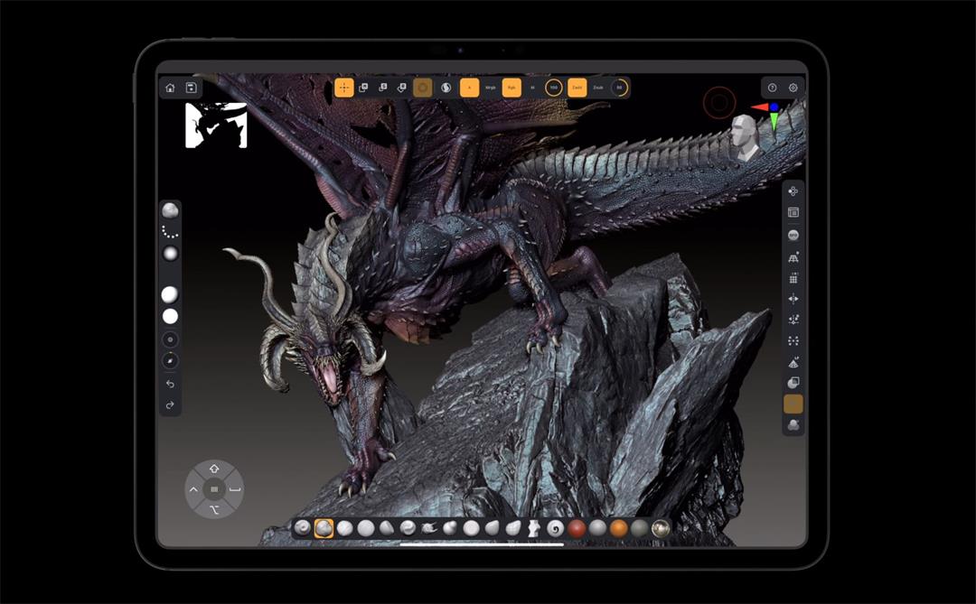 Maxon发布ZBrush iPad版的更新信息