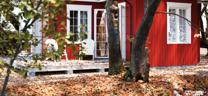 在Blender中制作秋天的红色小屋