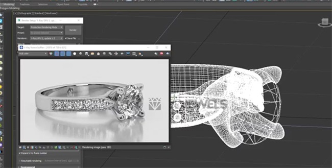 什么是珠宝3D渲染